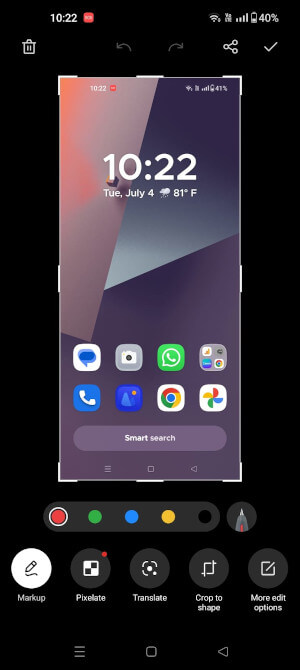Android Phone Screenshot