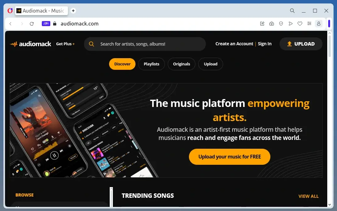 Audiomack Music Platform