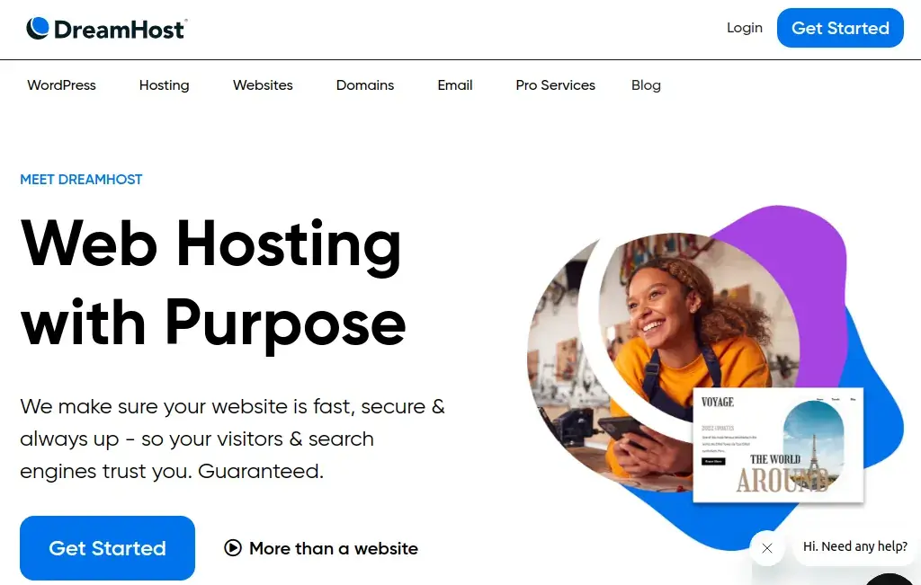 DreamHost Web Hosting