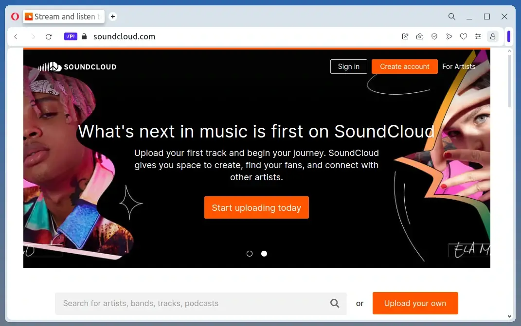 Soundcloud - Audio Streaming Service