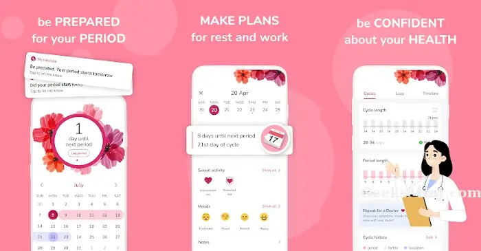 Period Calendar, Cycle Tracker