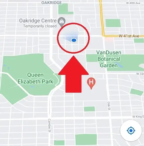 Using Navigation Mode On Google Maps