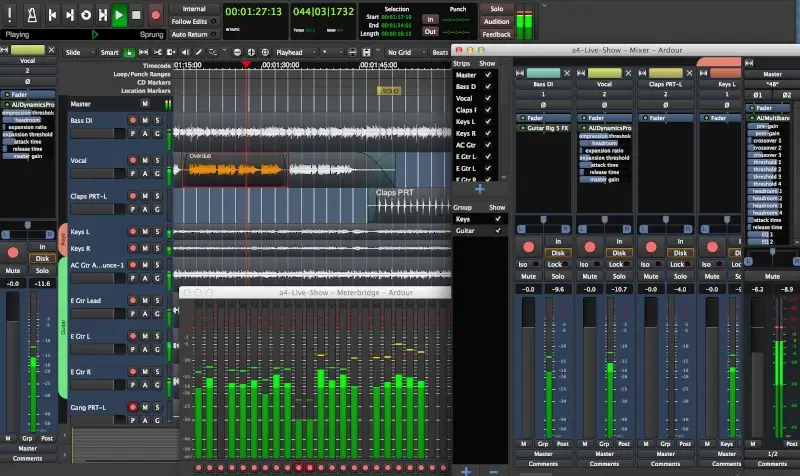 Ardour - Digital Audio Workstation