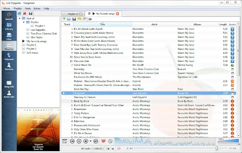 Clementine Music Player