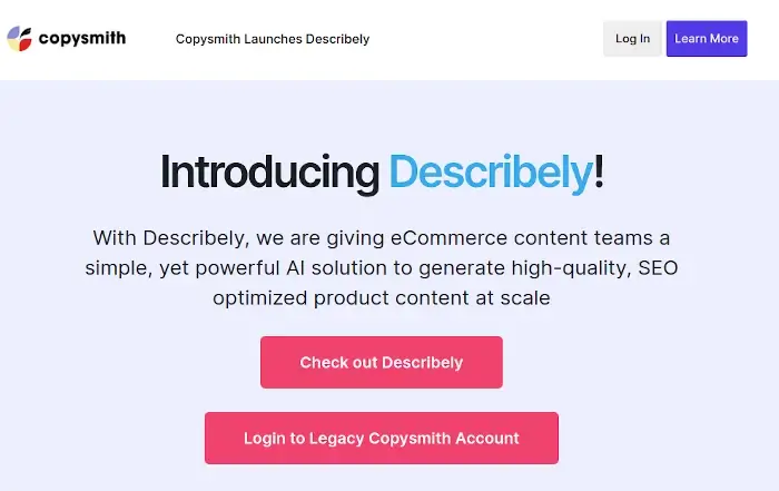 Copysmith AI Marketing Tool