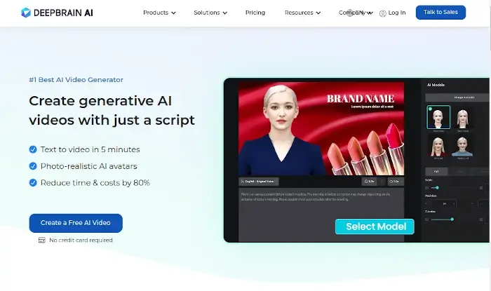 DeepBrain AI - Best AI Video Generator