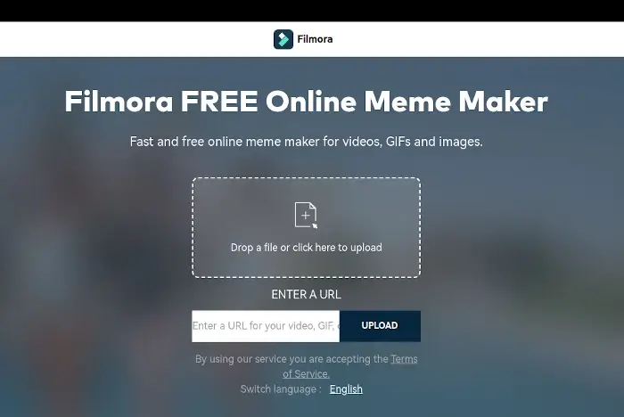 Filmora Online GIF Maker