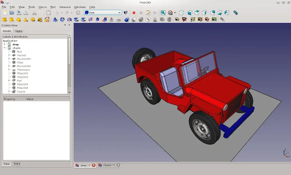 FreeCAD - 3D Parametric Modeler 