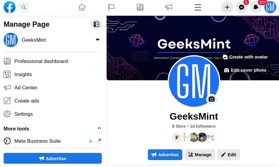 GeeksMint Facebook Page