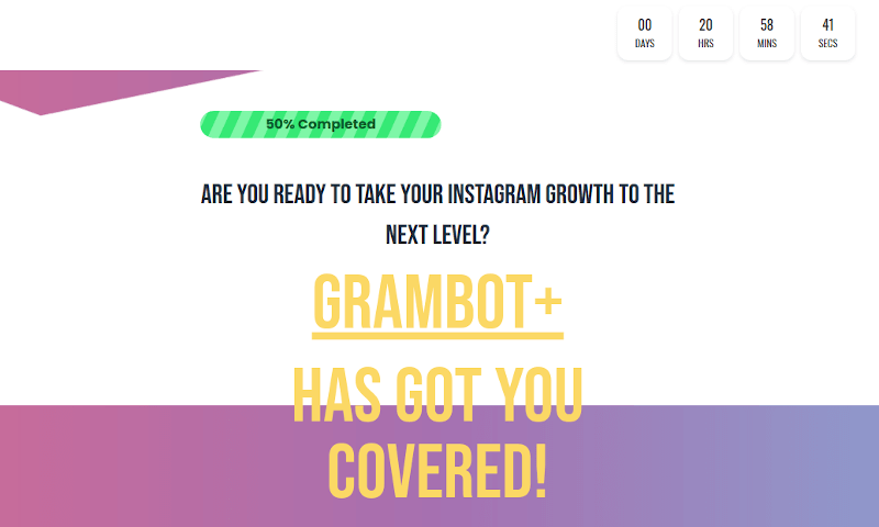 Grambot+ - Grow Instagram Followers