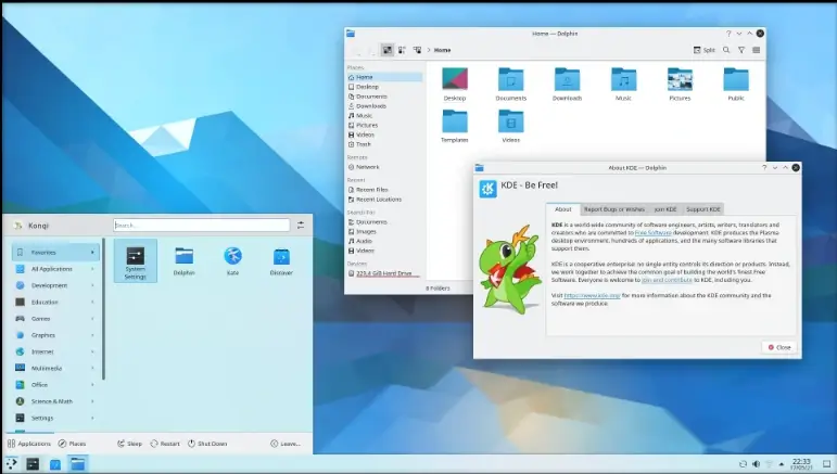 KDE Desktop