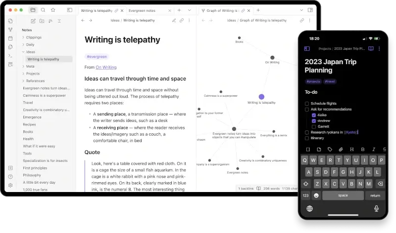 Obsidian - Note-Taking Software