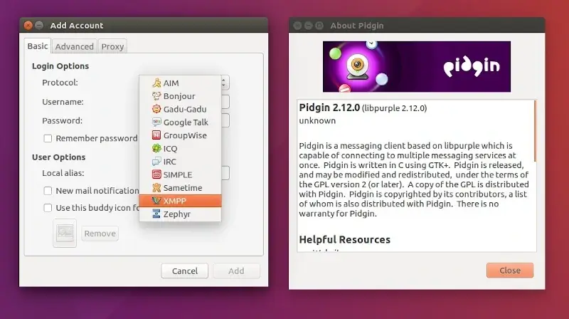 Pidgin - Instant Messaging App