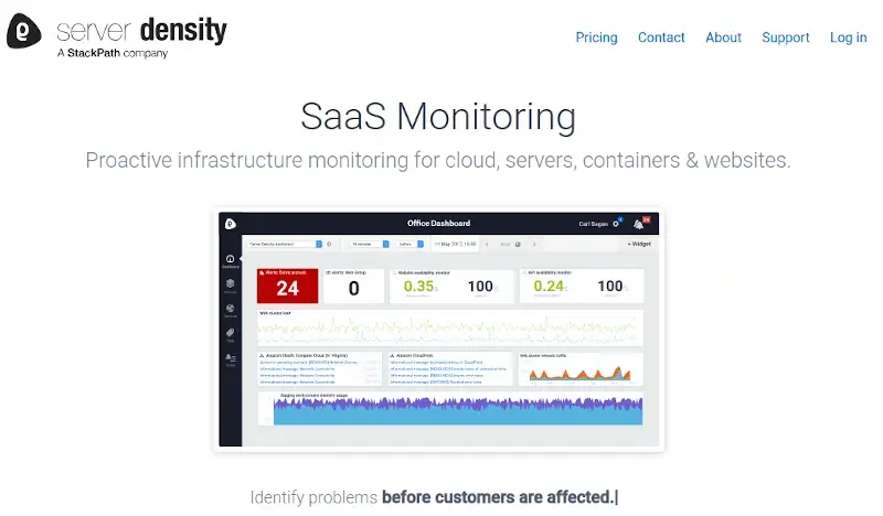 Server Density - SaaS Monitoring