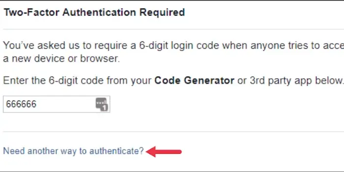 Facebook Login Code Problem  How To Login Facebook Account Without  Authenticator App Login Code 