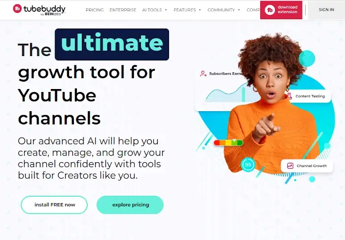TubeBuddy - Optimize Your YouTube Channel