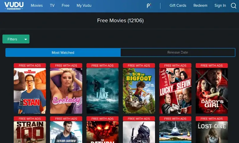 Vudu - Free Movies