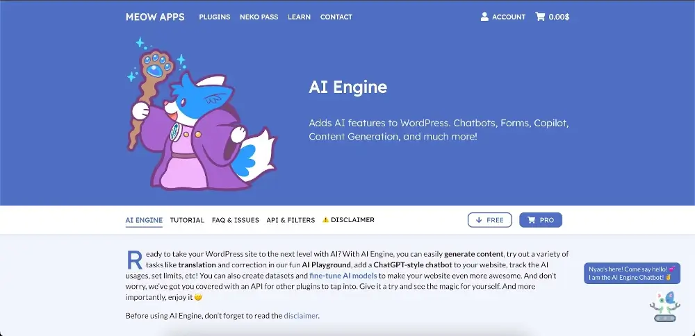 AI Engine: The AI Plugin for WordPress