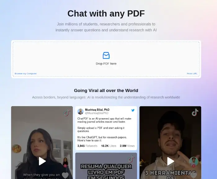 ChatPDF - Chat With Any PDF