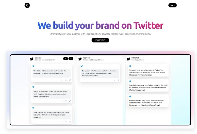 Cocoleco - AI-Driven Twitter Assistant