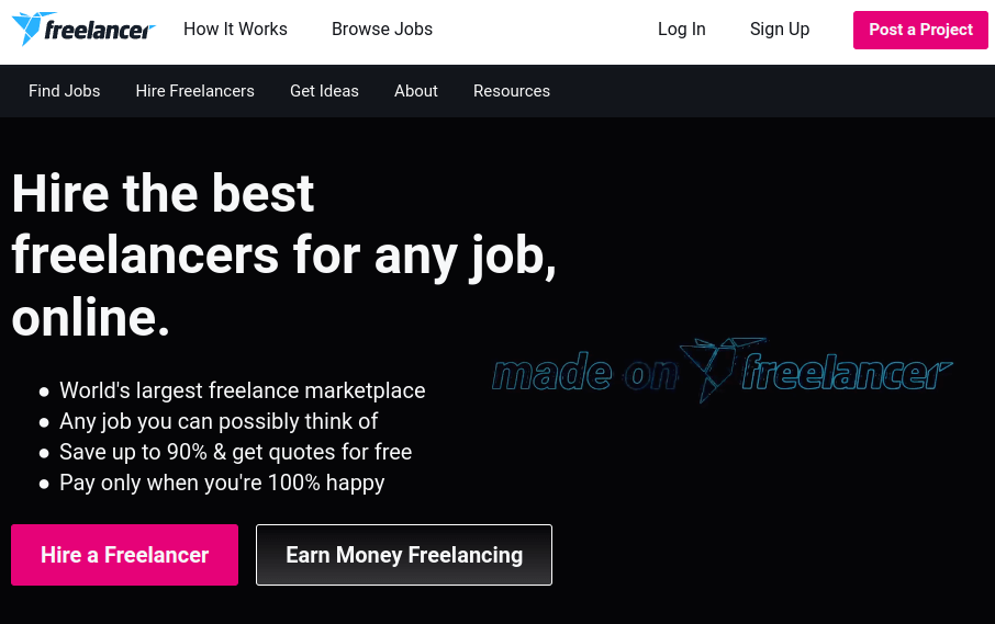 Freelancer - Find Freelance Jobs Online