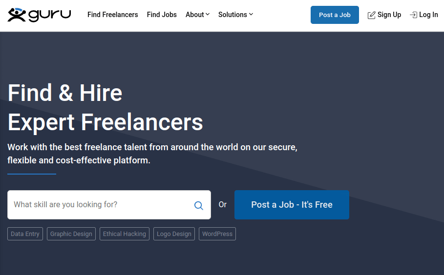 Guru - Find Freelance Jobs