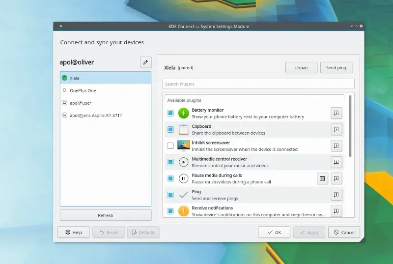 KDE Connect – Enable Communication Between Devices