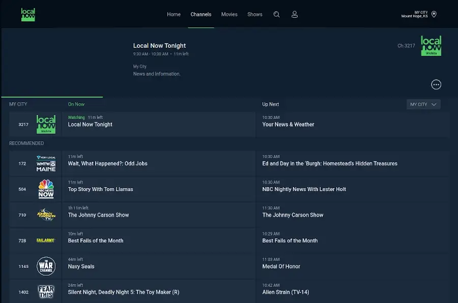Local Now - Free News, Shows, Movies and Channels