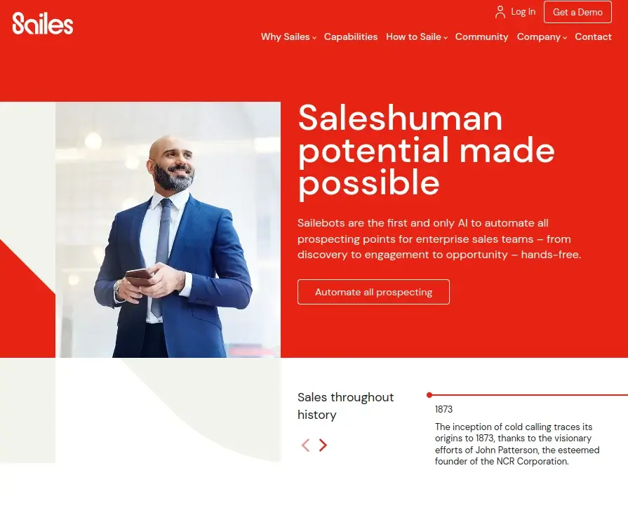 Sailes - For Enterprise Sales Teams