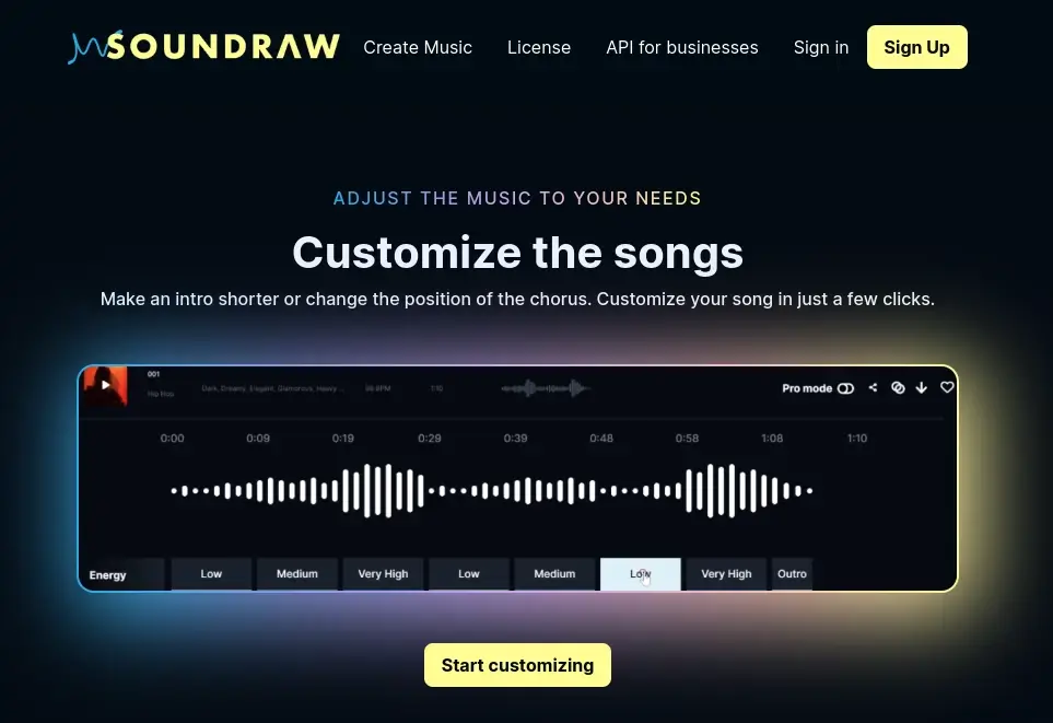 Soundraw - AI Music Generator