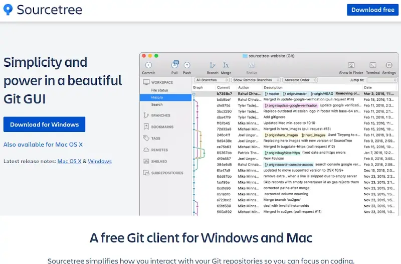 Sourcetree - Free Git GUI 