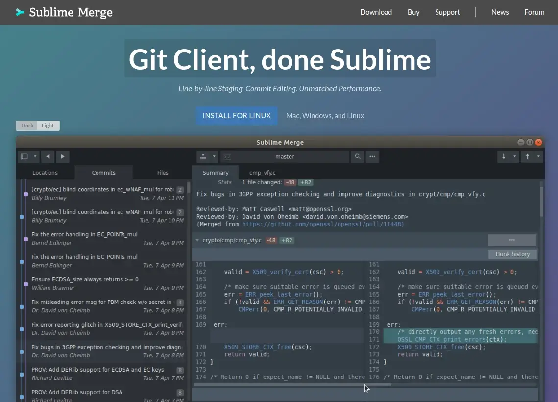 Sublime Merge - Git Client