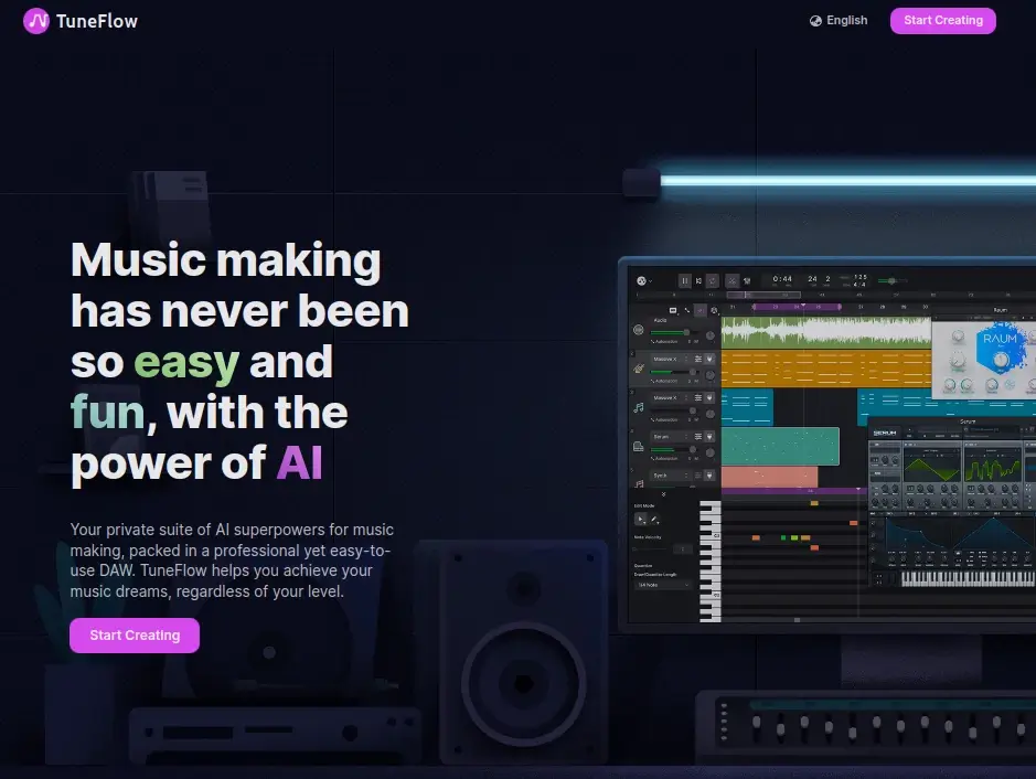 TuneFlow - Intelligent Music Making Platform
