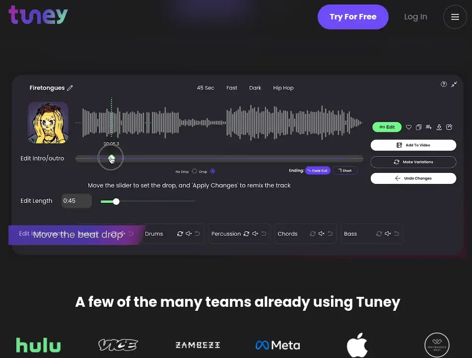 Tuney - Revolutionary Music AI