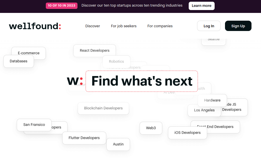 Wellfound - Startup Job Search