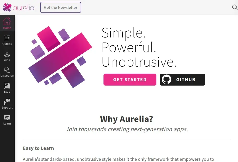 Aurelia - Front-end JavaScript Framework