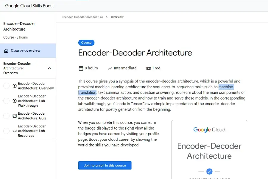 Encoder-Decoder Architecture