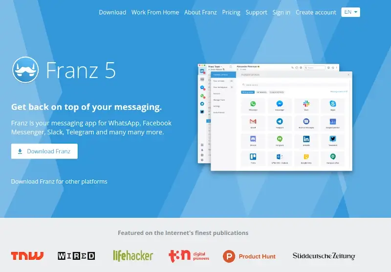 Franz - Free Messaging App