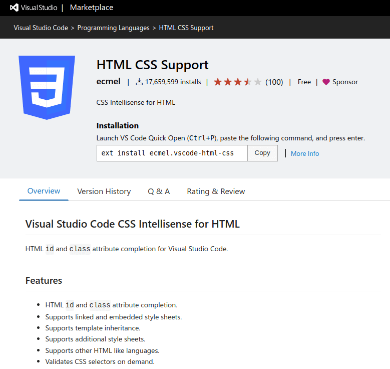 HTML CSS Support