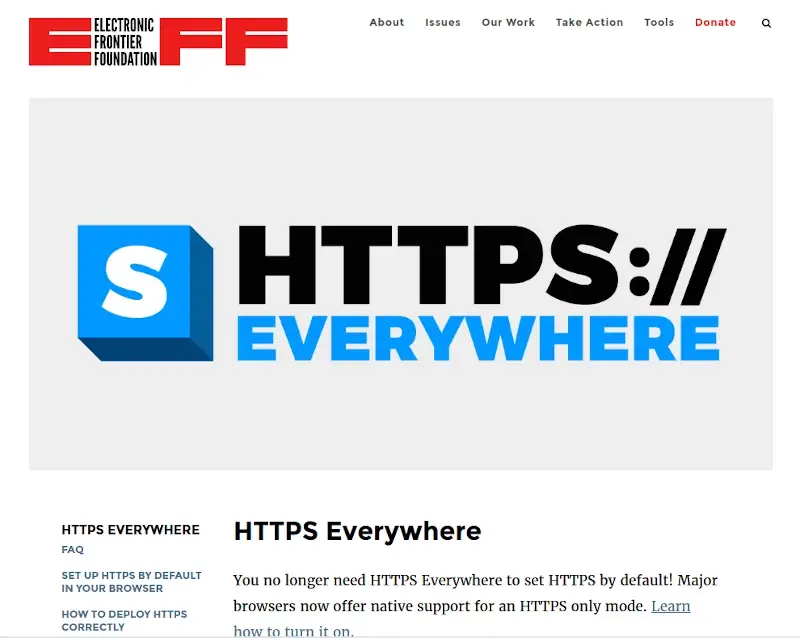 HTTPS Everywhere