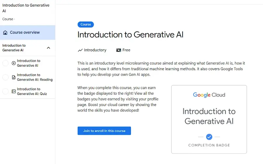 Introduction to Generative AI