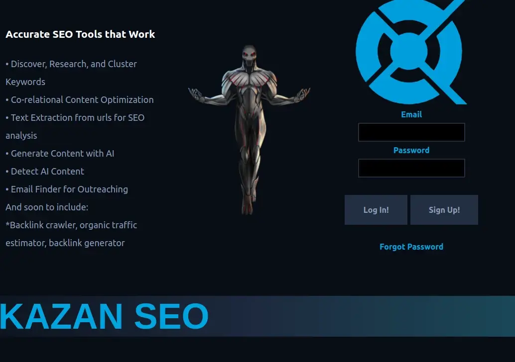 Kazan SEO - Content Optimization And Detection App