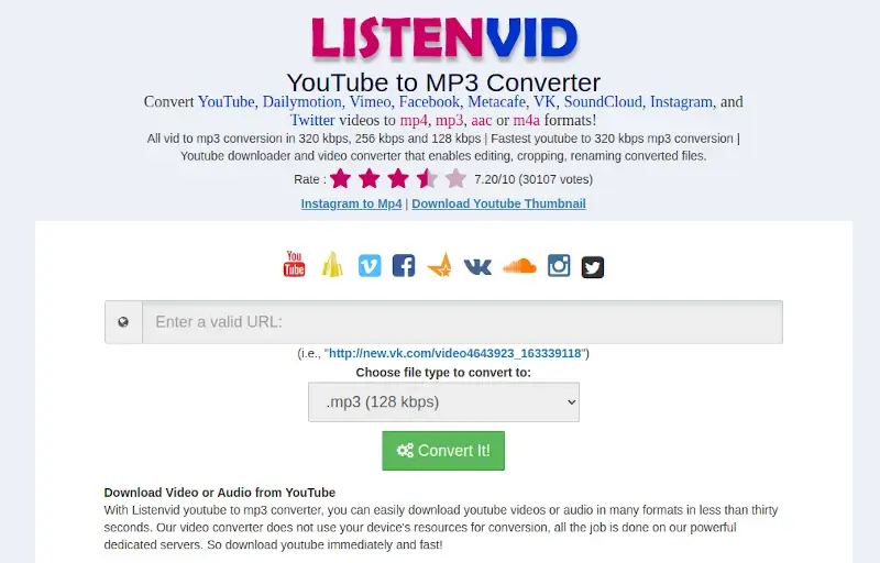 to MP3 Converter and  Video Downloader - Download