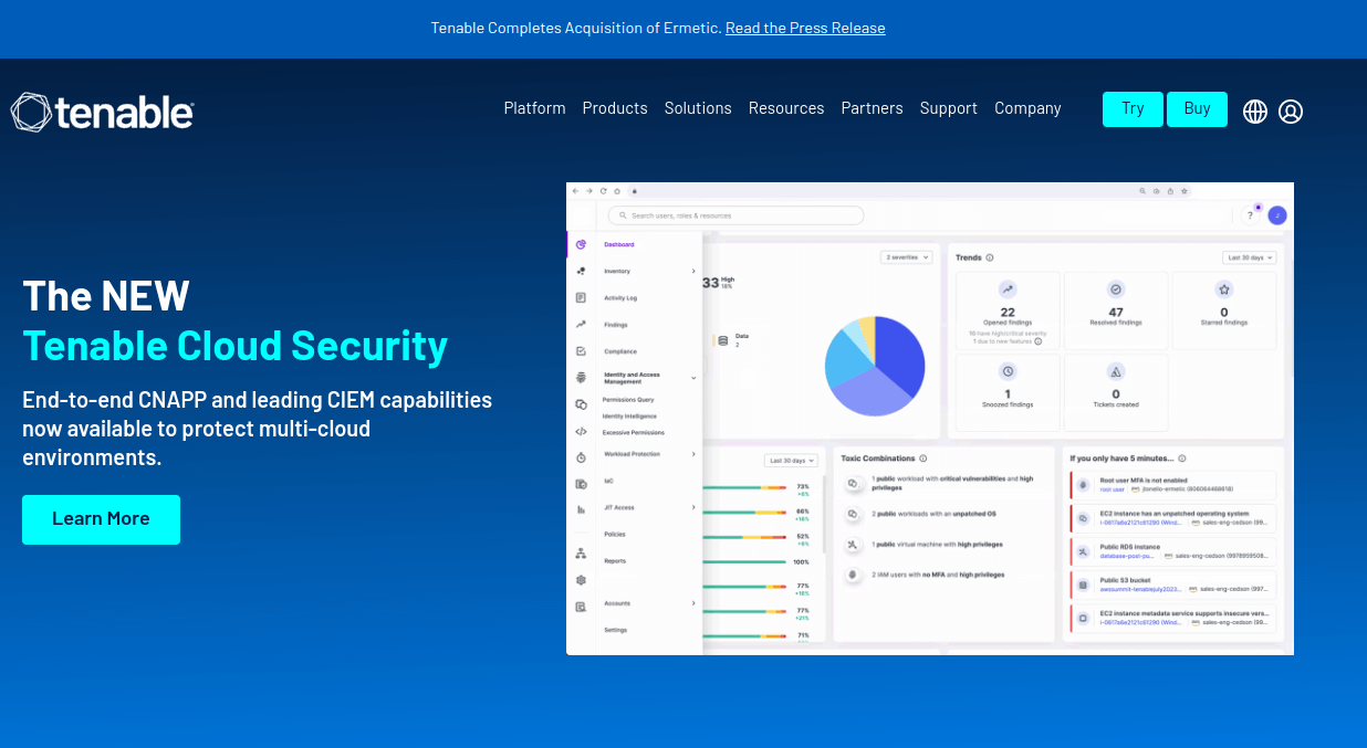 Nessus - Tenable Cloud Security