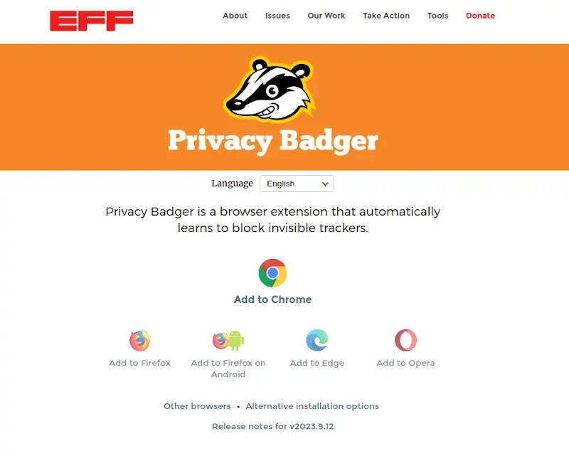 Privacy Badger