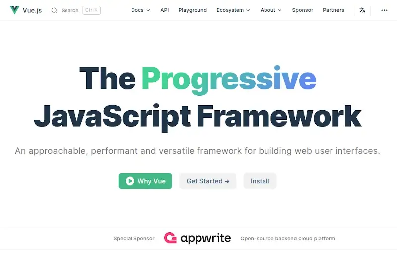 Vue.JS - The Progressive JavaScript Framework