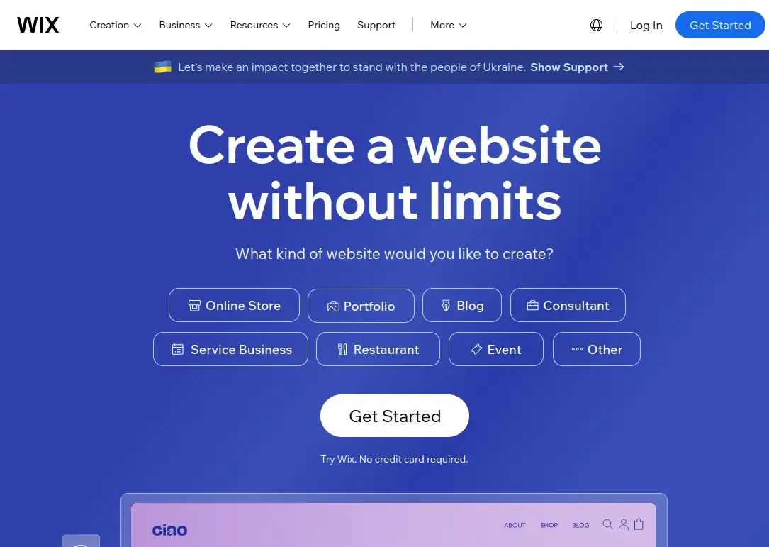 Wix - Website Builder