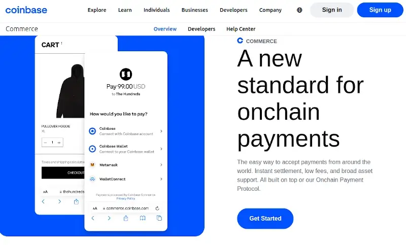 Coinbase Commerce