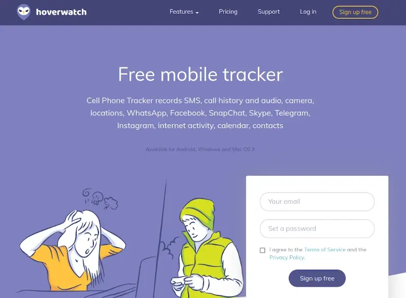 Hoverwatch - Cell Phone Tracking App