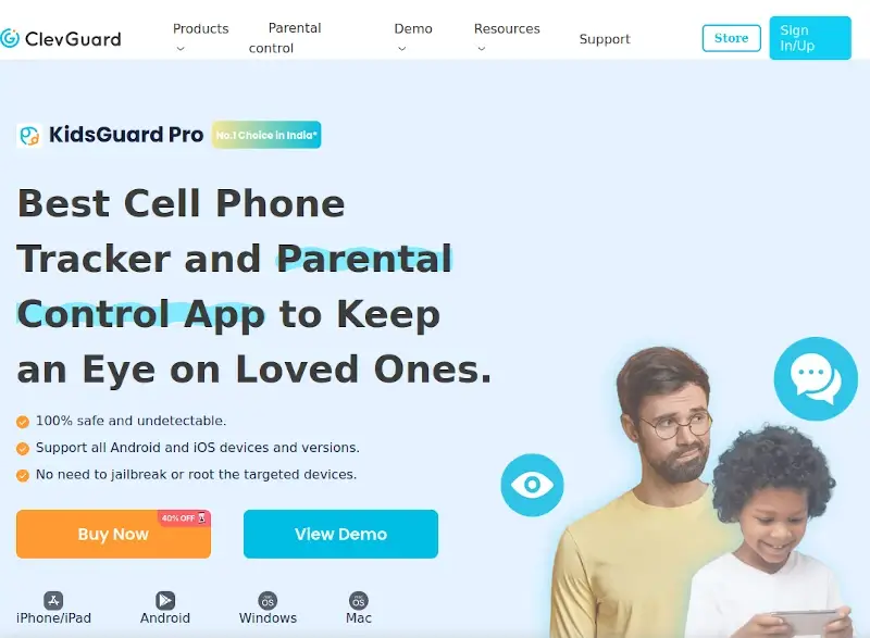 KidsGuard Pro - Cell Phone Tracker